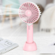 Mini Ventilateur Portable Silencieux USB Avec Batterie 1200 mAh 3 Vitesses Et Rotation À 720° Rose - www.yonis-shop.com
