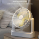 Portable Retractable USB Home Desktop Fan Large Wind Power Outdoor Ceiling Fan, Model: Charging Model - www.yonis-shop.com