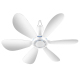 Mini Ventilateur USB 6 Pales Silencieux Pour Maison Chambre Avec Crochet De Suspension Moteur 7 W Économe En Énergie - www.yo...