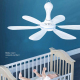 Mini Ventilateur USB Silencieux À 6 Pales Avec Télécommande Et Crochet De Suspension - www.yonis-shop.com