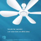 Mini Ventilateur USB Silencieux À 6 Pales Avec Télécommande Et Crochet De Suspension - www.yonis-shop.com