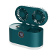 Ventilateur De Bureau Avec Humidificateur Double Hélice Veilleuse Affichage Numérique Et Réservoir 400 Ml - www.yonis-shop.com