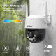 Caméra De Surveillance Extérieure 8MP 4K WiFi Double Bande Avec Suivi Automatique Détection Humaine IP66