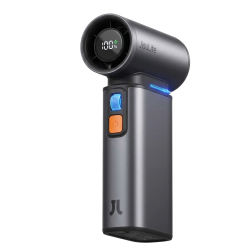 Mini Ventilateur Portable Rechargeable 9000 mAh 75000 Tours Par Minute Avec 100 Niveaux De Ventilation Et Écran LED - www.yon...