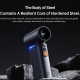 Mini Ventilateur Portable Rechargeable 9000 mAh 75000 Tours Par Minute Avec 100 Niveaux De Ventilation Et Écran LED - www.yon...