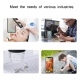 Microscope WiFi USB Digital Grossissement 50-1000x LED 8 Lumières Résolution 640x480P Portable 360 Degrés - www.yonis-shop.com