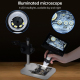 Microscope Digital Industriel HD 720P Avec Écran 4.3 Pouces et Éclairage LED - www.yonis-shop.com