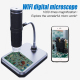 Microscope Numérique HD 1080P WIFI Grossissement 1000X avec 8 LED - www.yonis-shop.com