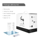 Microscope HD 1080P Avec Écran LCD 4.3 Pouces Pour Réparation De Téléphone Portable Grossissement 1000x Avec Lumière LED Brac...