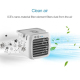 Mini Rafraîchisseur D’Air USB Portable Avec Filtre ICE Anti-Poussière Conception Étanche Autonomie 3 À 3 H 30 - www.yonis-sho...