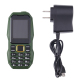 Téléphone Antichoc 2 Pouces Double SIM Téléphone Chantier 2G FM Étanche Bluetooth Noir - www.yonis-shop.com