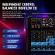 Table De Mixage Bluetooth 4 Canaux Avec Amplificateur Et Microphone VHF 130 W USB MP3 - www.yonis-shop.com
