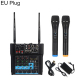Table De Mixage Bluetooth 4 Canaux Avec Amplificateur Et Microphone VHF 130 W USB MP3 - www.yonis-shop.com