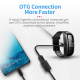 Dictaphone HD Réduction De Bruit Enregistrement Intelligent Bracelet Électronique 8GB 300mAh 50-60h WAV 360° Microphone DSP C...