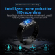 Dictaphone HD Réduction De Bruit Enregistrement Intelligent Bracelet Électronique 8GB 300mAh 50-60h WAV 360° Microphone DSP C...
