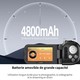 Caméscope Numérique 4K HD Vision Nocturne Colorée Sans Lumière Avec Zoom 28x Et Écran Rotatif 3 Pouces - www.yonis-shop.com