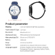 Montre Connectée Sport Avec Appels Bluetooth Écran AMOLED 1 43 Pouce IP68 Autonomie 7 Jours NFC Android IOS - www.yonis-shop.com