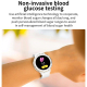 Montre Connectée 1.28 Pouces Dual Mode Sport Bluetooth Appel Surveillance Santé Cardio Sommeil Oxygène Sang Pression Artériel...