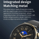 Montre Connectée 1.28 Pouces Dual Mode Sport Bluetooth Appel Surveillance Santé Cardio Sommeil Oxygène Sang Pression Artériel...