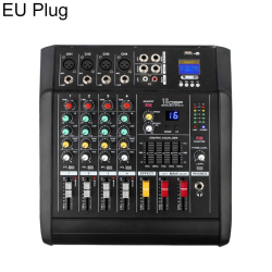 Table De Mixage 4 Canaux Amplifiée Bluetooth 5.0 2 x 250 W USB Et 16 Effets DSP