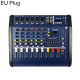 Table De Mixage Amplifiée Bluetooth 6 Canaux 2 x 250 W Avec Effets Numériques 16 Préréglages Et Lecteur MP3