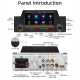 Autoradio 4.7 Pouces Navigation CarPlay Bluetooth FM Radio USB MP5 Haute Résolution Multilingue - www.yonis-shop.com