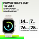 Montre Connectée GPS Écran AMOLED 2.15 Pouces Appels Bluetooth Autonomie 14 Jours Suivi Activité et Sommeil Notifications Sma...