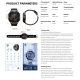 Montre Connectée Sportive Étanche IP67 Avec Appel Bluetooth Moniteur De Santé Et Écran Tactile 1.43 Pouces - www.yonis-shop.com