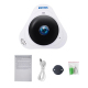 Caméra IP Wifi HD 360° Grand Angle Détecteur Mouvement Vision Nocturne - www.yonis-shop.com