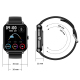 Montre Connectée 1.9 Pouces IPS Écran Carré Bluetooth Appels Surveillance Santé Étanche IP67 - www.yonis-shop.com