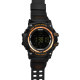 Montre Connectée Écran LCD Bracelet Sport IP67 50 M Professionnel Cadran Or - www.yonis-shop.com