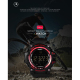 Montre Connectée Écran LCD Bracelet Sport IP67 50 M Professionnel Cadran Or - www.yonis-shop.com