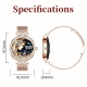 Montre Connectée Écran AMOLED 1.19 Pouces Bracelet Acier Inoxydable Suivi Santé Appels Bluetooth Argentée - www.yonis-shop.com