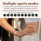 Montre Connectée Écran AMOLED 1.19 Pouces Bracelet Acier Inoxydable Suivi Santé Appels Bluetooth Argentée - www.yonis-shop.com