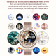 Montre Connectée Écran AMOLED 1.19 Pouces Bracelet Acier Inoxydable Suivi Santé Appels Bluetooth Argentée - www.yonis-shop.com