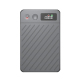 Enregistreur Vocal IA Ultra Fin 64 Go Écran Latéral 0,42 Pouce Texture Sergé Compatible Application AIREC‑APP