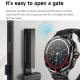 Montre Connectée 2 en 1 Écouteurs Bluetooth Intégrés Écran Tactile NFC et Moniteur Cardiaque - www.yonis-shop.com