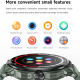 Montre Connectée 2 en 1 Écouteurs Bluetooth Intégrés Écran Tactile NFC et Moniteur Cardiaque - www.yonis-shop.com