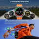 Montre Connectée Avec Écouteurs Intégrés Écran HD 1.53 Pouces Appels Bluetooth NFC Fréquence Cardiaque Argent et - www.yonis-...