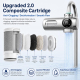 Robinet Purificateur D’Eau Avec Cartouche Filtrante À 10 Étapes Stérilisation UV À Plus De 99 % Sans Recharge - www.yonis-sho...