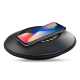 Chargeur Rapide Sans Fil Enceinte Bluetooth NFC Sans Contact iPhone Samsung Galaxy Huawei Noir - www.yonis-shop.com