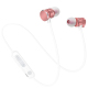 Écouteurs Bluetooth 5.0 Sport Magnetic Intra-Auriculaires Oreillettes Micro HD Mains Libres Smartphone Or Rose - www.yonis-sh...