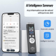 Enregistreur Vocal Intelligent 128 Go Pour Réunions Avec Transcription En Temps Réel Traduction 189 Langues Et Résumé IA - ww...
