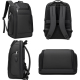 Sac À Dos Ordinateur Étanche Antivol Pour Homme Avec Port USB Et Serrure Password Grande Capacité - www.yonis-shop.com