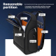Sac À Dos Ordinateur Étanche Antivol Pour Homme Avec Port USB Et Serrure Password Grande Capacité - www.yonis-shop.com