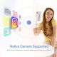 Stabilisateur Gimbal Pour Smartphone Avec Perche Selfie Télescopique 20 Pouces Suivi Automatique Du Sujet Autonomie 5H30 - ww...
