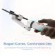 Stabilisateur Gimbal Pour Smartphone Avec Perche Selfie Télescopique 20 Pouces Suivi Automatique Du Sujet Autonomie 5H30 - ww...