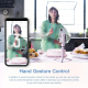 Stabilisateur Gimbal Pour Smartphone Avec Perche Selfie Télescopique 20 Pouces Suivi Automatique Du Sujet Autonomie 5H30 - ww...