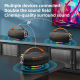 Enceinte Bluetooth Portable 100 W Pour Extérieur Avec Éclairage RGB Batterie 24000 mAh Et Audio HiFi - www.yonis-shop.com
