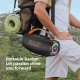 Enceinte Bluetooth Portable 100 W Pour Extérieur Avec Éclairage RGB Batterie 24000 mAh Et Audio HiFi - www.yonis-shop.com